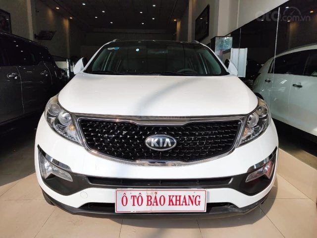 Bán xe Kia Sportage 2.0 đời 2015, màu trắng, nhập khẩu Hàn Quốc, bản full cao cấp