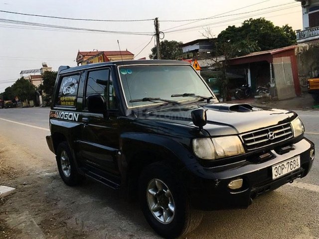 Cần bán gấp Hyundai Galloper đời 2003, màu đen, xe nhập0