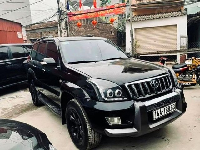 Bán Toyota Prado GX 2.7 AT sản xuất năm 2007, màu đen, xe nhập 0