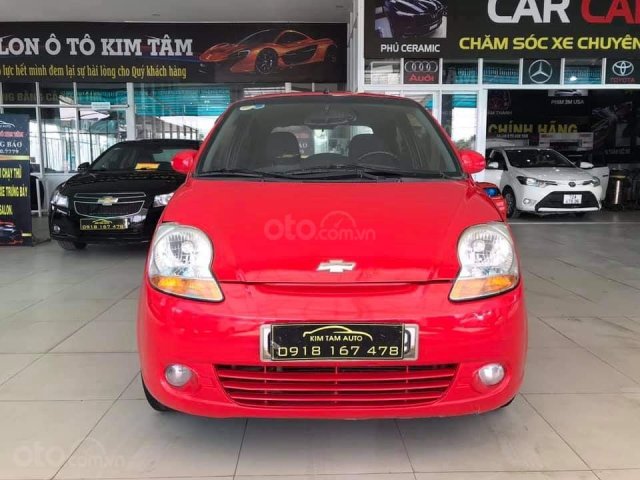 Bán với giá thấp xe Chevrolet Spark Lite 0.8MT đời 2014, màu đỏ số sàn