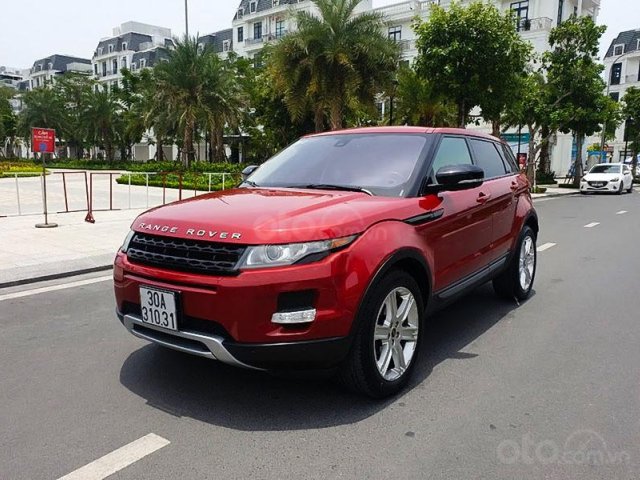 Cần bán LandRover Range Rover Evoque sản xuất 2012, màu đỏ, nhập khẩu0