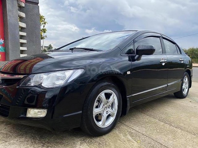 Cần bán gấp Honda Civic năm 2008, màu đen chính chủ, giá 310tr0