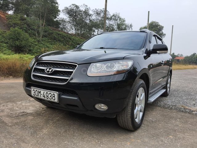 Xe Hyundai Santa Fe 2008, màu đen, giá chỉ 460 triệu0