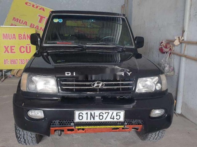 Cần bán xe Hyundai Galloper đời 2003, màu đen, nhập khẩu