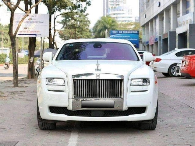 Siêu xe Rolls-Royce Ghost model năm 2011, màu trắng, nhập khẩu Anh0