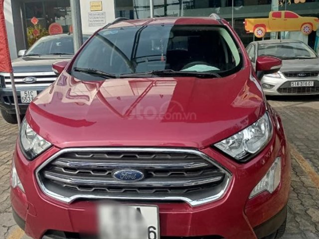 Bán xe Ford EcoSport Titanium 1.5L năm 2018, màu đỏ lộc lá, giá nhỉnh 5000