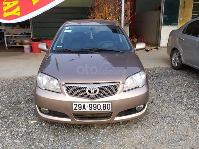 Bán gấp xe Toyota Vios đời 2007, màu đồng lịch lãm, giá tốt