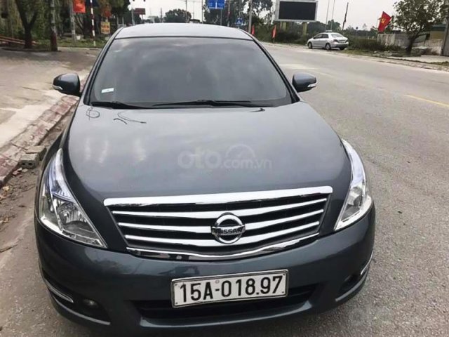 Cần bán lại xe Nissan Teana đời 2010, màu xám, xe nhập như mới