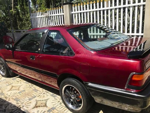 Bán Honda Accord sản xuất 1990, màu đỏ, nhập khẩu nguyên chiếc0