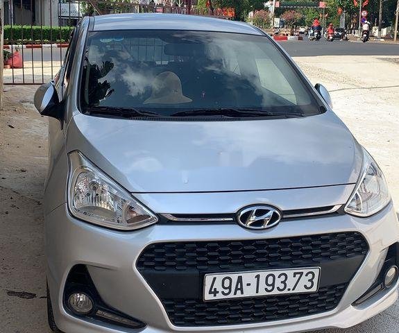 Xe Hyundai Grand i10 năm sản xuất 2018, màu bạc còn mới, 280tr