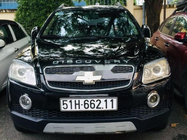 Cần bán Chevrolet Captiva năm 2008, màu đen0