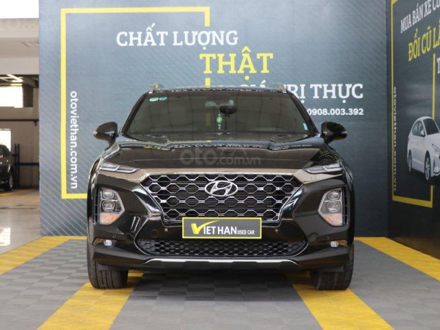 Hyundai Santa Fe 2.4AT 2020 Premium, xe siêu lướt, trả góp nhanh chóng0