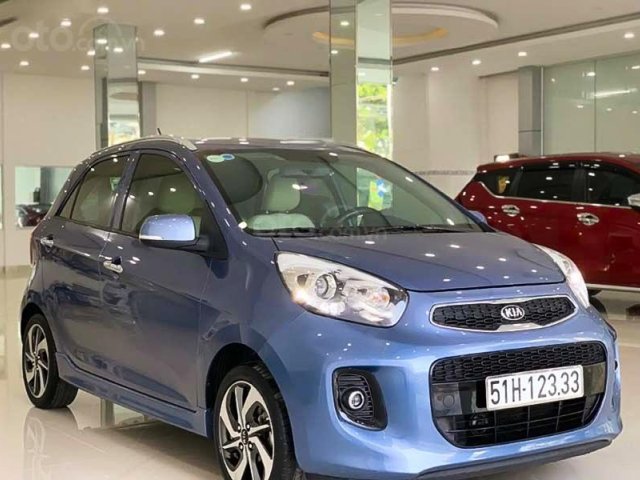 Bán Kia Morning Luxury sản xuất năm 2019, màu xanh lam giá cạnh tranh