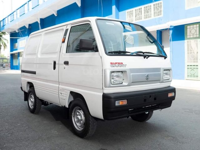 Bán Suzuki Blind Van sản xuất 2021, giá 293tr, hỗ trợ vay vốn lên tới 75% giá trị xe0