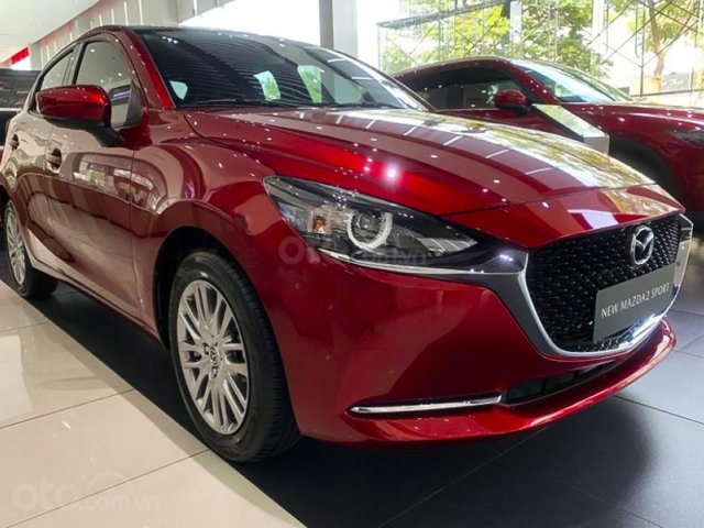 Bán Mazda 2 1.5 Luxury năm 2021, màu đỏ, nhập khẩu, giá tốt0
