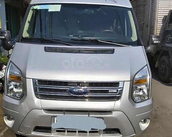 Bán Ford Transit Luxury năm sản xuất 2016, màu bạc