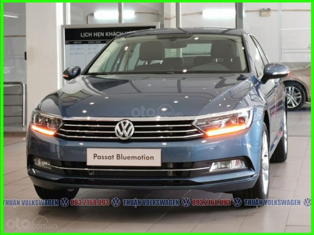 [Volkswagen Trường Chinh ] Sau tết xe Đức ưu đãi trước bạ sốc 180tr + phụ kiện cho Pasat Bluemotion màu xanh LH Mr Thuận0