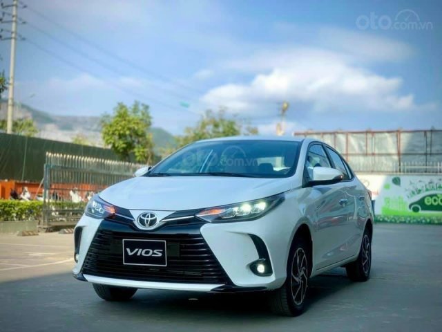 Bán xe Toyota Vios năm sản xuất 2021, hỗ trợ vay trả góp lãi suất thấp nhất