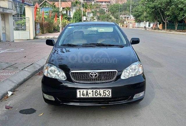 Bán Toyota Corolla Altis sản xuất năm 2006, màu đen còn mới, xe bền chạy êm ru, giá chỉ 262 triệu