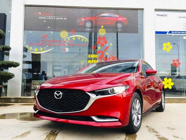 Bán ô tô Mazda 3 1.5 Luxury năm sản xuất 2021, màu đỏ0