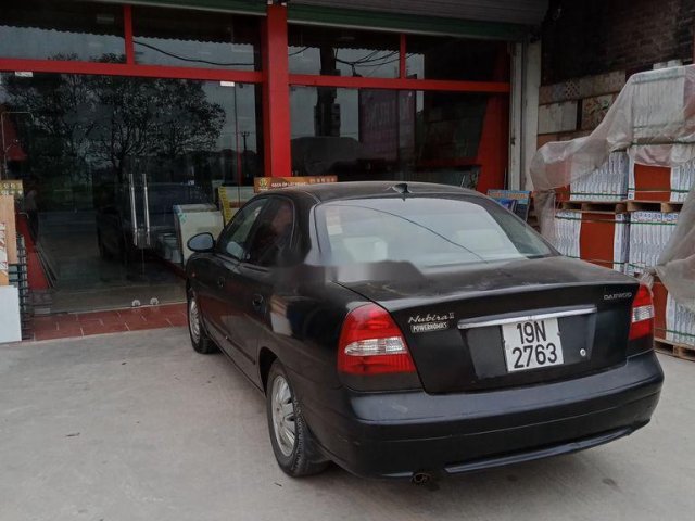 Bán Daewoo Nubira sản xuất năm 2001, màu đen, xe nhập 0