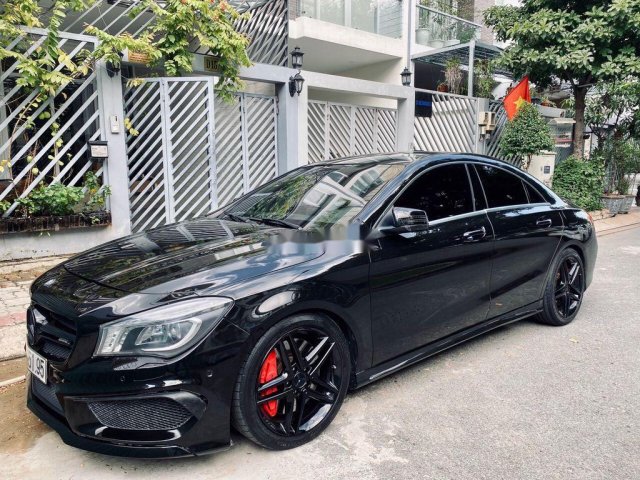 Bán ô tô Mercedes CLA class năm 2014, màu đen, xe nhập0