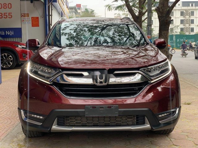 Cần bán gấp Honda CR V sản xuất năm 2018, màu đỏ, nhập khẩu0