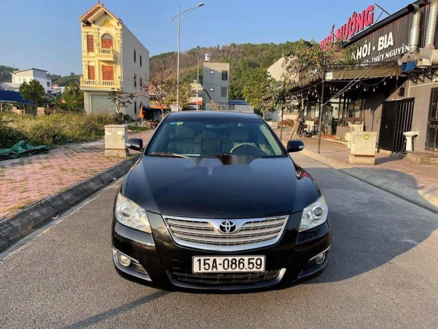 Cần bán lại xe Toyota Camry 2009, màu đen0