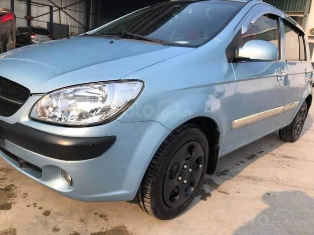 Xe Hyundai Getz sản xuất 2009, màu xanh, nhập khẩu, giá cạnh tranh