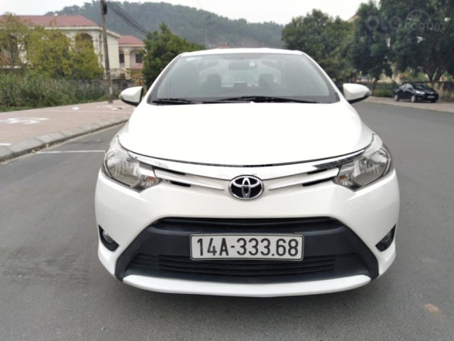 Cần bán Toyota Vios năm 2016, màu trắng số tự động, giá lộc lá