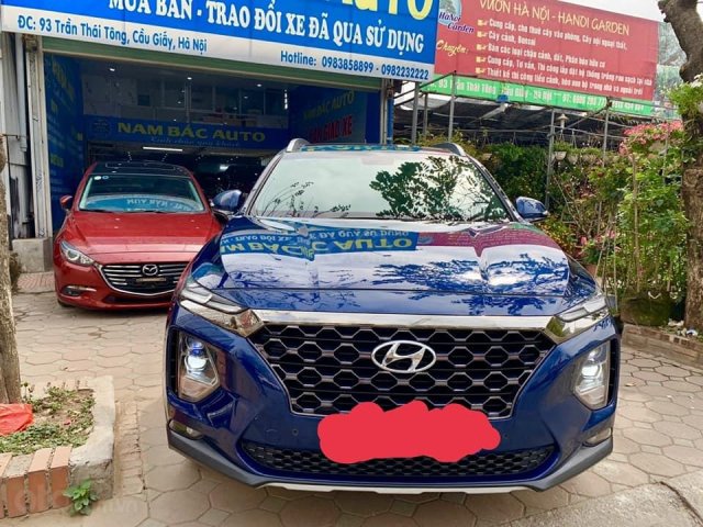Cần bán lại xe Hyundai Santa Fe năm 2020, màu xanh lam mới keng, giá tốt