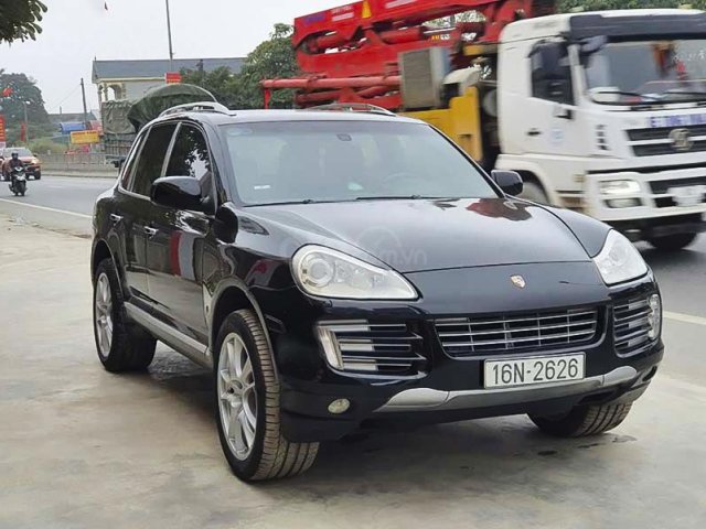 Cần bán gấp Porsche Cayenne sản xuất 2008, màu đen, nhập khẩu, giá 716tr0