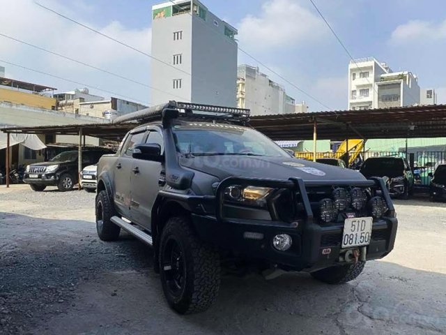 Bán xe Ford Ranger Wildtrak 3.2L 4x4 AT năm 2016, màu nâu, xe nhập