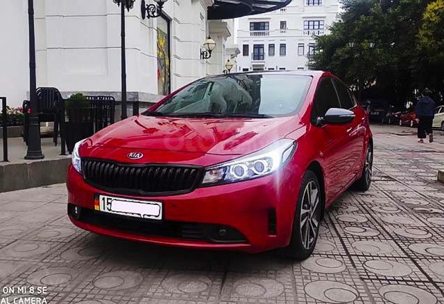 Bán xe Kia Cerato năm sản xuất 2016, màu đỏ còn mới giá cạnh tranh