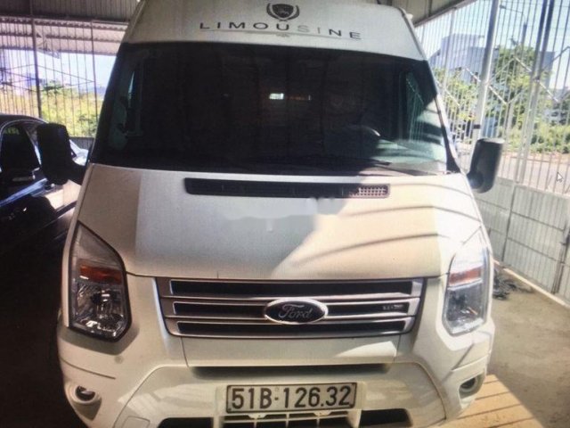 Cần bán lại xe Ford Transit đời 2014, màu trắng0