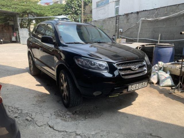 Bán xe Hyundai Santa Fe năm 2007, màu đen còn mới0