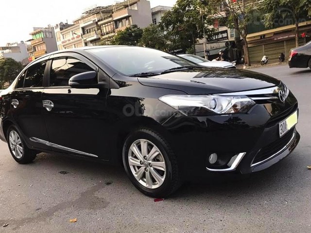 Cần bán lại xe Toyota Vios sản xuất 2014, màu đen, 550tr