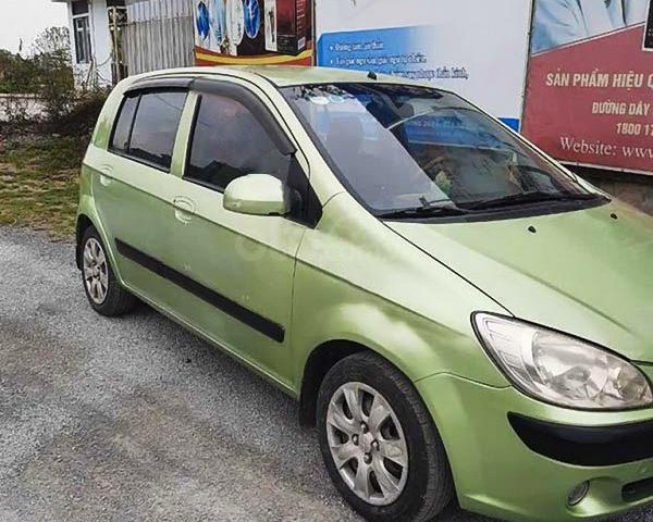 Bán Hyundai Getz sản xuất 2008, màu xanh lục, giá thấp0