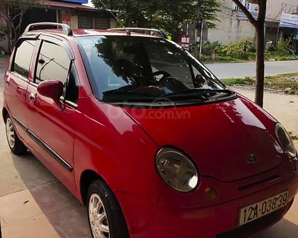 Cần bán Daewoo Matiz SE năm 2006, màu đỏ, giá tốt