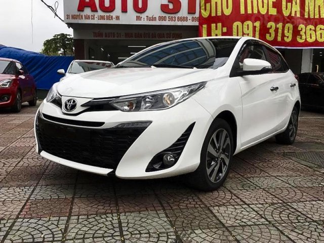 Bán Toyota Yaris 1.5G năm sản xuất 2019, màu trắng, nhập khẩu