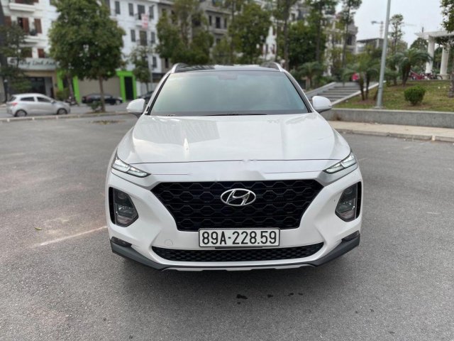 Bán Hyundai Santa Fe 2020, màu trắng0