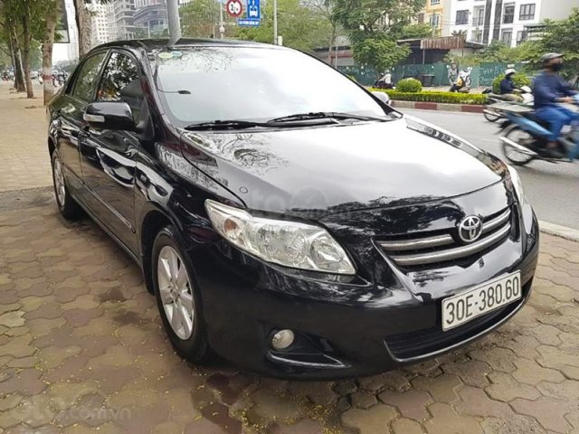 Bán Toyota Corolla Altis sản xuất 2010, màu đen0