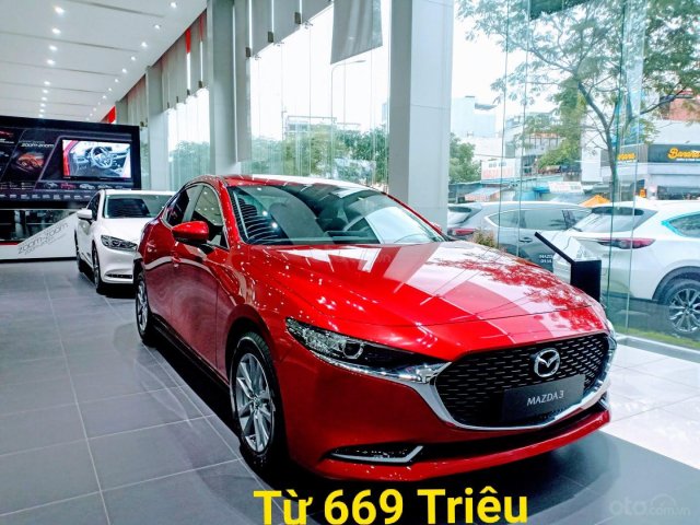 [ Mazda Gò Vấp - HCM ] All New Mazda 3 -2021 - Tặng BHVC, hỗ trợ vay 80%, xe có sẵn0