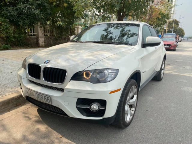 Bán xế sang giá mềm BMW X6 xDrive 3.0i sản xuất 2008, màu trắng, biển số siêu đẹp0