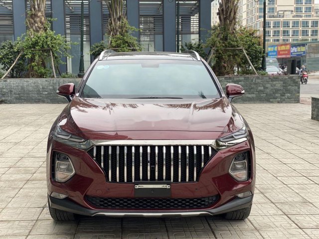 Bán Hyundai Santa Fe năm sản xuất 2020, màu đỏ còn mới