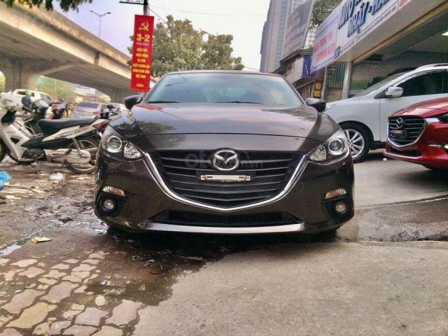 Bán nhanh với giá ưu đãi nhất chiếc Mazda 3 2016 nâu cafe