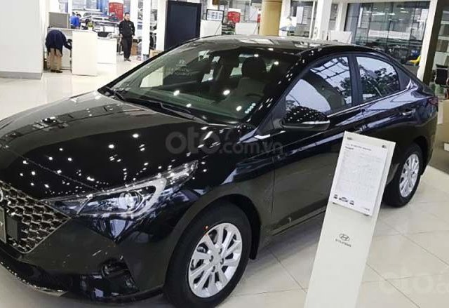 Bán Hyundai Accent 1.4 AT năm sản xuất 2021, màu đen