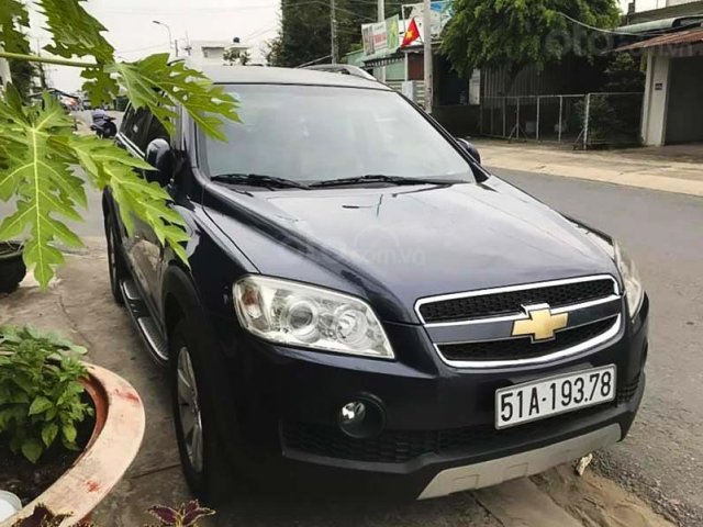 Bán xe Chevrolet Captiva LTZ 2.4 AT năm 2008, màu đen, 318tr0