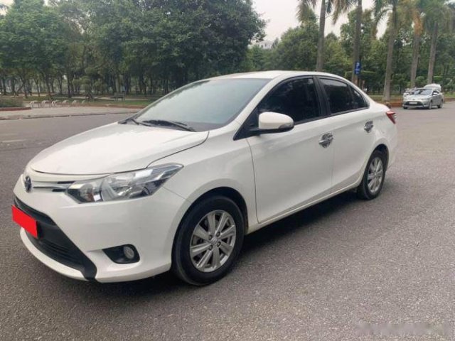 Bán Toyota Vios 1.5E MT năm 2018, màu trắng, 383 triệu0