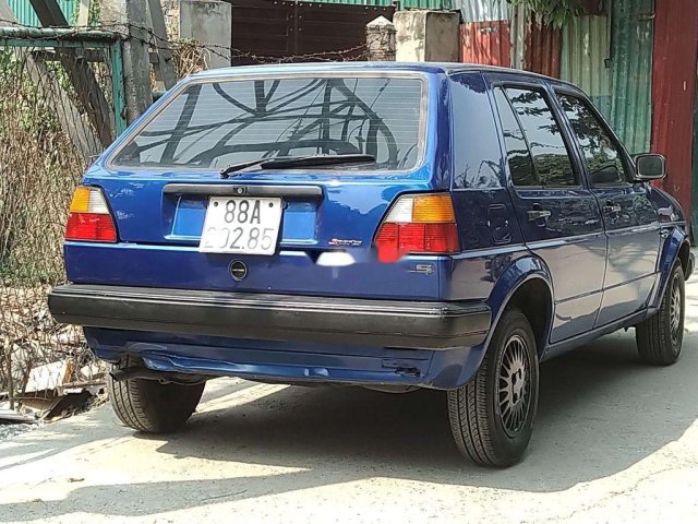 Cần bán gấp Volkswagen Golf 1989, màu xanh lam0